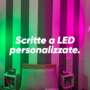 Scritte LED personalizzate: regala una scritta luminosa da parete.