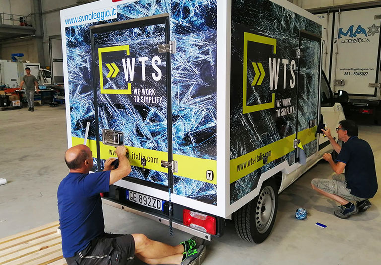 wrapping furgoni